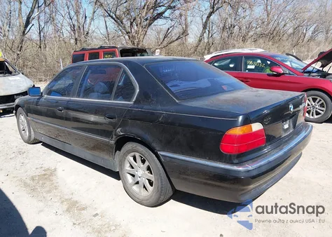 1995 BMW 740 Il from USA, damaged, VIN WBAGJ6322SDH34100